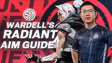 How To Aim Like A RADIANT GOD Pt 1 | The Best WARDELL OP AIM GUIDE (TSM Valorant Tips and Gameplay)