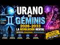 URANO EN GÉMINIS La R-EVOLUCIÓN MENTAL EL MUNDO QUE YA NO ES #astrology #gemini #tarot #predicciones