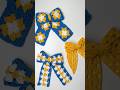 💙💛 Because matching is part of the fun 🎀 #crochet