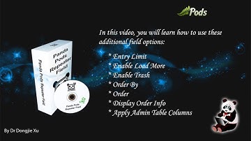 Panda Pods Repeater Field -  Additional Fields Options - Part One