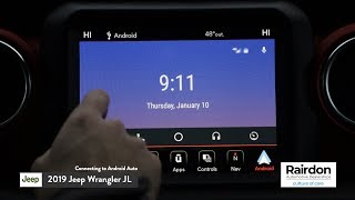2019 Jeep Wrangler JL | How to Connect to Android Auto | Rairdon Automotive group Android Auto For Jeep Wrangler