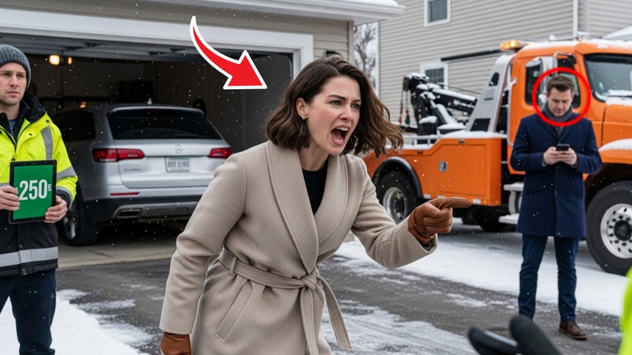 HOA Karen Slid Into My Driveway In The Storm, Then Demanded I Pay Her Towing Fee