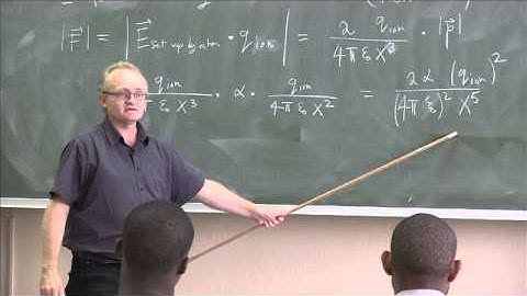 Electromagnetism - LECTURE 06 Part 04/04 - by Prof Robert de Mello Koch