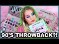 BLEND BUNNY COSMETICS SUGAR AND GRUNGE PALETTE | Total 90&#39;s Throwback?! |