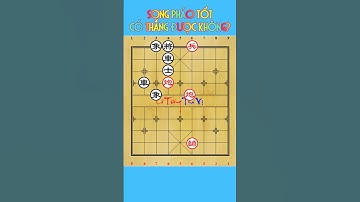 Cờ Tướng Tàn Cục EXPERT P.190 - SONG XE KHÓ CHỐNG LẠI 2 PHÁO TỐT #cotuongthuvi #cothethuvi #shorts