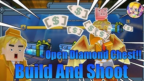 Open Diamond Chest In Build And Shoot!! (Build And Shoot) - [Blockman Go:Adventure] Koto BG