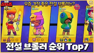 Brawlstars Legendary Brawler Top7 for F2P players [Brawlstars July 2023 Ranking]