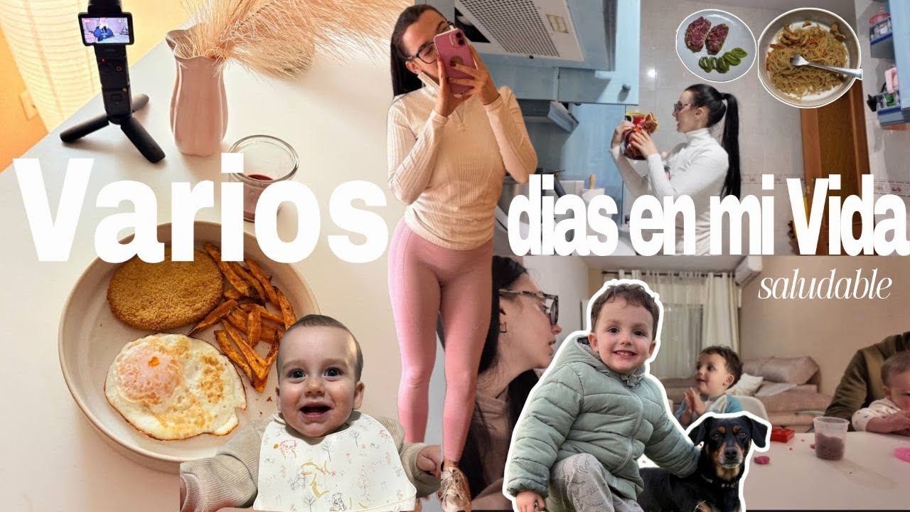 Vlog🎀Así intento COMER SALUDABLE🥑cumplir Mis OBJETIVOS💪🏻Tiempo en FAMILIA Mamá de 2 creando MOMENTOS