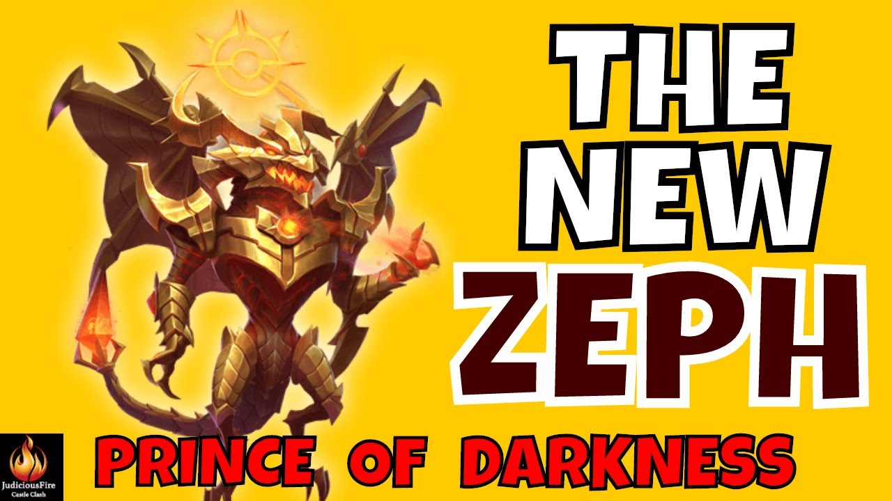 Zephyrica Castle Clash Best Heroes NEW MAX Build YouTube