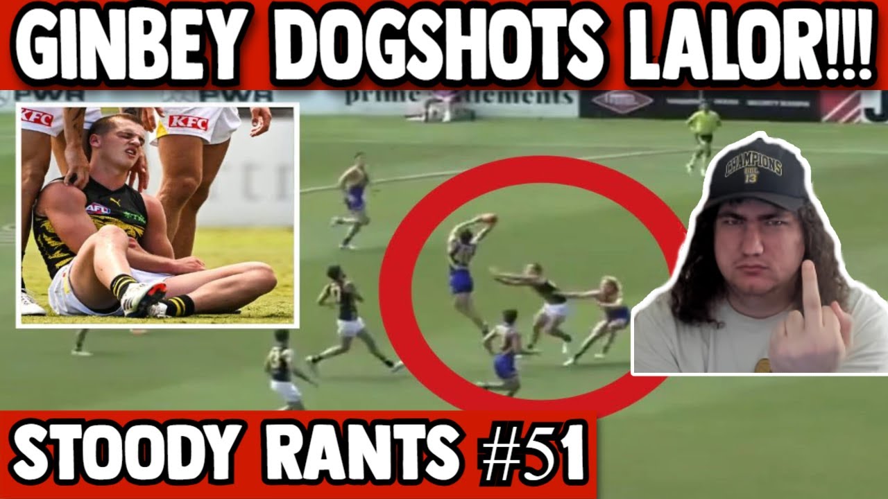 AFL- Reuben Ginbey's DOGSHOT on Sam Lalor | HE NEEDS TO BE SUSPENDED!!! | Stoody Rants #51