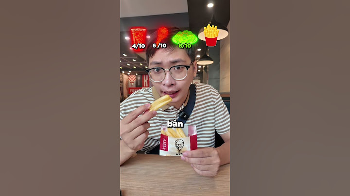 So sánh Jollibee & KFC, bạn chọn ai? #food #reviewanngon #shorts #viralshorts