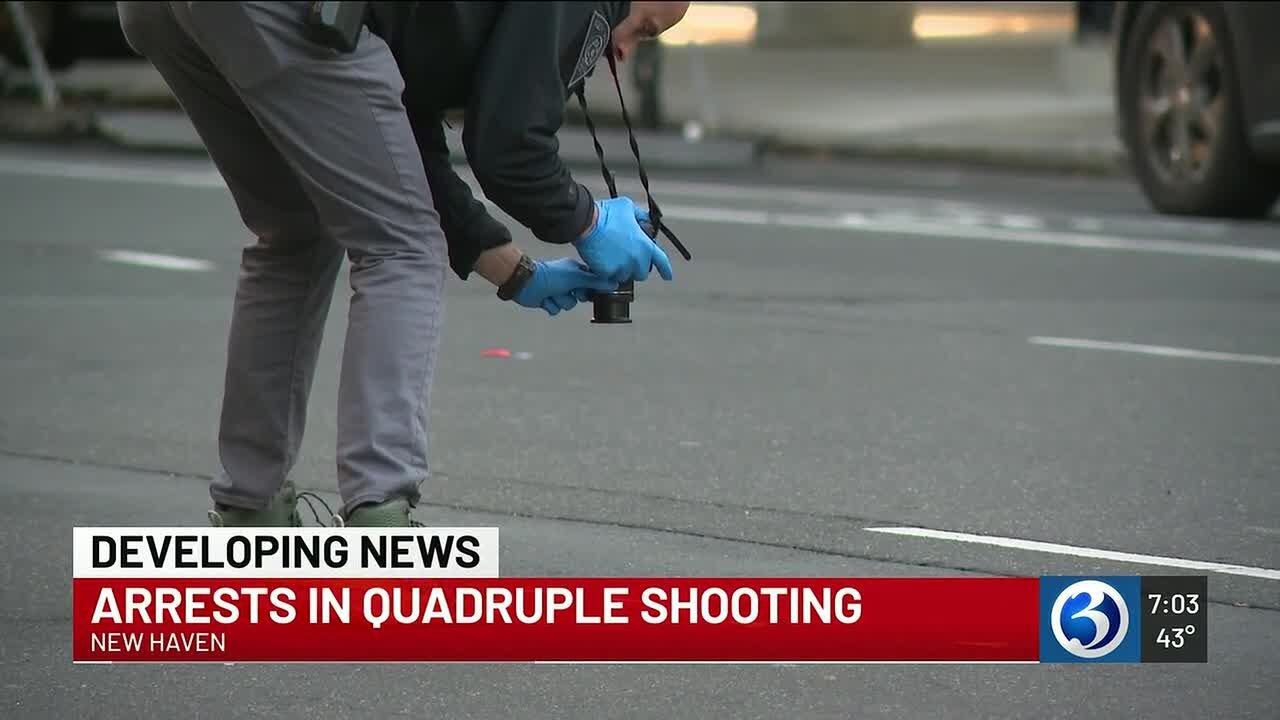 Two arrested in connection with quadruple shooting that killed woman in ...