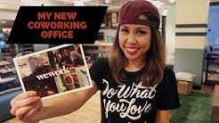WEWORK OFFICE TOUR - MY NEW COWORKING OFFICE SPACE IN WEWORK LONG BEACH | Vlog 086