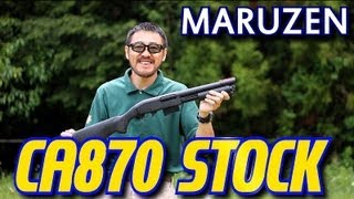 Mac Sakai reviews the Maruzen CA870 Air Cocking rifle #7 - YouTube