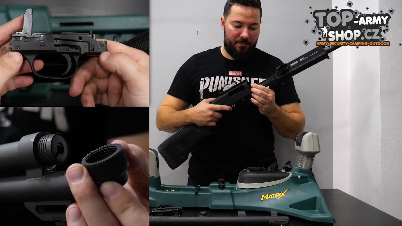 Jak na rozborku Mossberg M590A1? VYSVĚTLENO! Rigad
