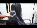 Thick Hair Wash Day | Low Heat Silk Press | Cocoa Danielle