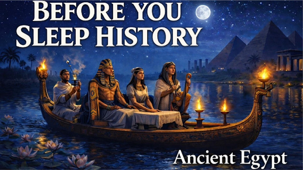Ancient Egypt History bedtime🌙 Relaxing History for Sleep | Soothing ...