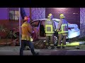 Baldwin Park: Woman transported to hospital in unknown condition after crashing into a building ...