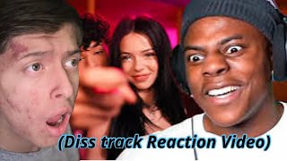 IShowSpeed Reacts to his *DISS TRACK* - Larray - Cancelled..😂(FEPZTER Reaction Video)