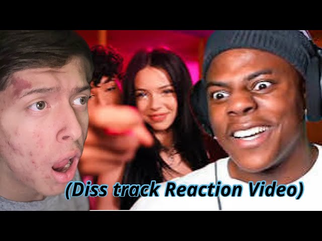 IShowSpeed Reacts to his *DISS TRACK* - Larray - Cancelled..😂(FEPZTER Reaction Video)