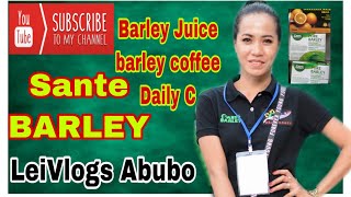 SANTE BARLEY Juice and Sante Barley Fusion coffee AMAZING Produtc that VERY EFFECTIVE
