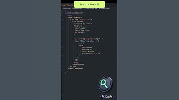 Search Filter in 60 sec 🔎| React js #shorts #short #ytshorts #reactjs #javascript #viral