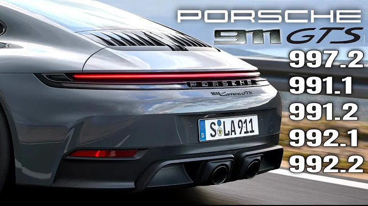 Porsche 911 GTS Generations Exhaust Sound 997.2, 991.1, 991.2, 992.1, 992.2