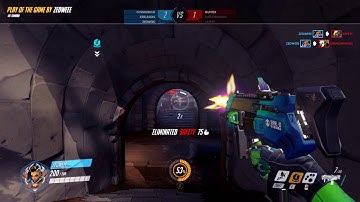 Hacker in Arcade Overwatch