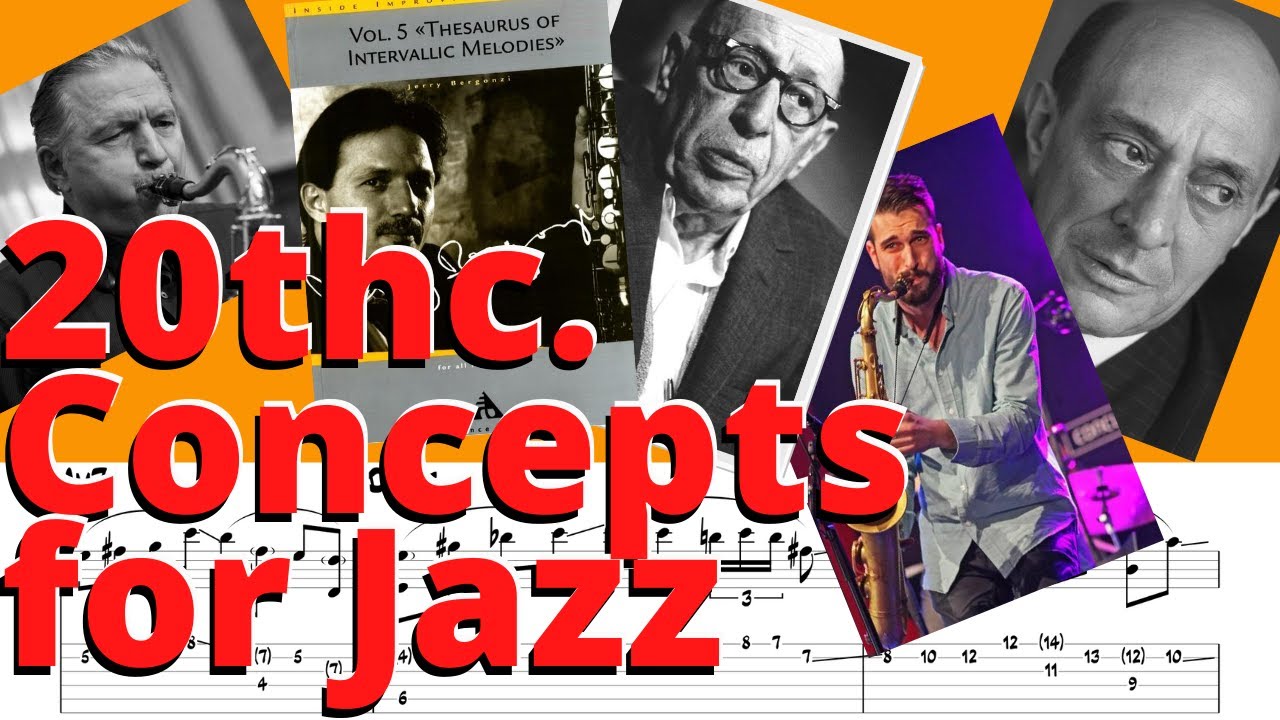 Schoenberg 20th c. Jazz Vocabulary🎸Improvisation-Permutations for Fusion Solos🎷Bergonzi/ChadLB🎹cells