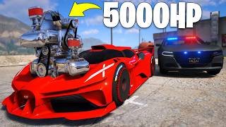 Robbing Banks with 5000HP Bugatti in GTA 5 RP..