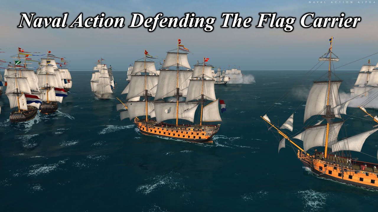 Naval Action Defending the Flag Carrier YouTube