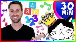 Learning Songs for Kids and Toddlers | ABCs, Colors, Numbers | Mooseclumps: Vol 1