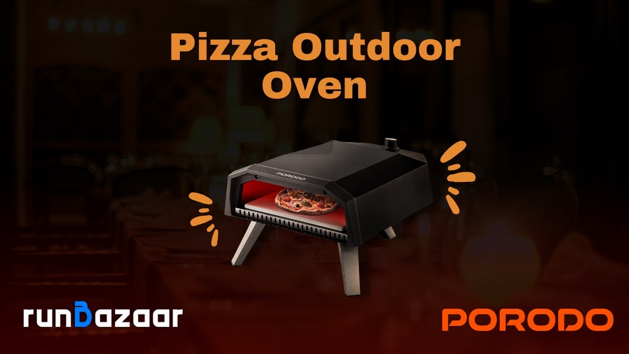 Porodo Lifestyle 12" Pizza Outdoor Oven Now On RunBazaar!