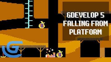 GDevelop 5 Player Falling to Death or Damage