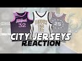 REACTING TO ALL THE NEW NBA CITY JERSEYS! | KOT4Q