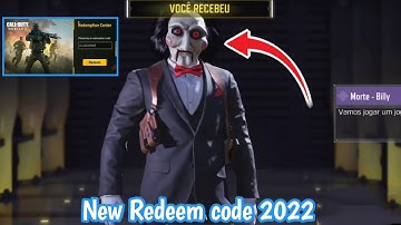 New Working Redeem code 2022 | codm Redeem code 2022 | cod mobile Redeem code 2022 Garena