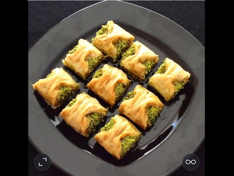 Cimcik Baklava Evde Nasıl Yapılır ? (Gaziantep'in En Meşhur Baklavalarından )