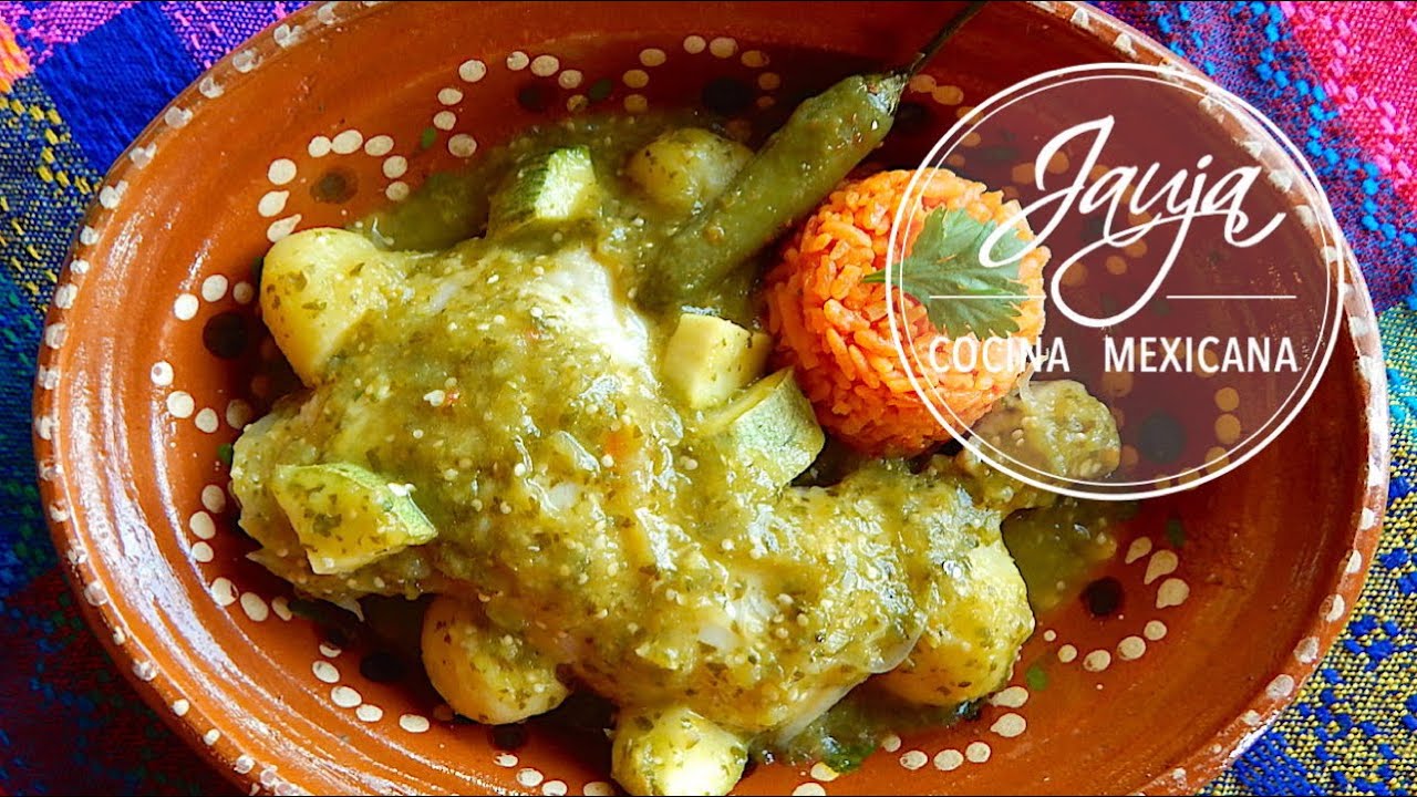 Pollo en Salsa Verde - YouTube