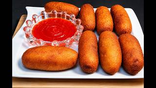 ASMR Cooking | Crispy Fried Potato &amp; Vegetable Bread Rolls [No Talking] 🍞🍟