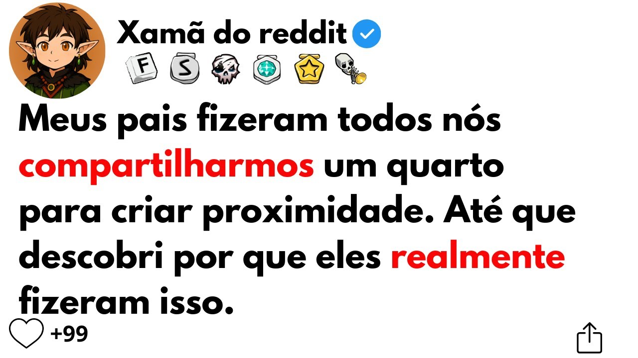 [HISTÓRIA COMPLETA] Meus pais fizeram todos nós compartilharmos um quarto para criar proximidade...