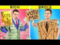 Eleições Estudantis / Presidentes Rico vs Pobre! Situações Engraçadas na Faculdade