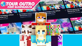 Epilogue & All bloopers | MrBeast Minecraft Map Tour 15
