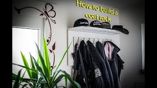 🔨Craftling: WALL COAT RACK How to build a wall coat rack...out of Pallet wood again... By the way: THANK YOU for 500 subscriptions!!!