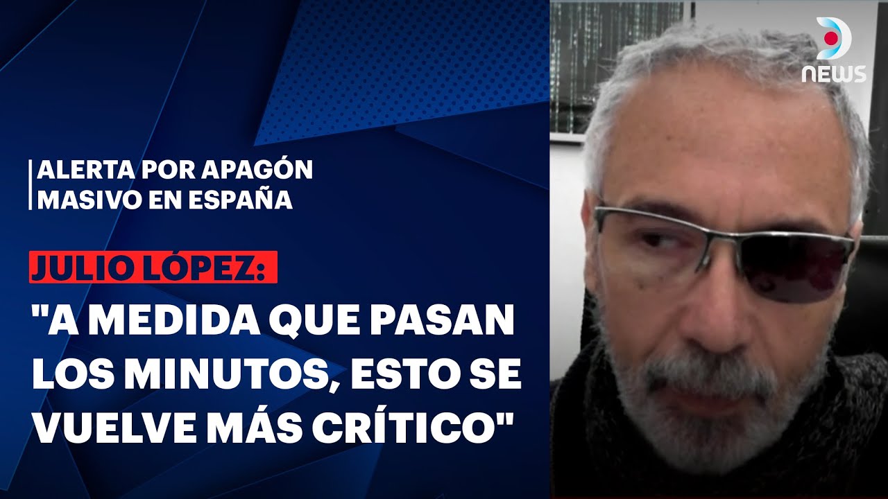 🇪🇦 Alerta en Europa por apagón masivo: problemas con trenes, semáforos y datos celulares | DNews