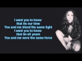 I Want You To Know - Selena Gomez (Lyrics on screen)