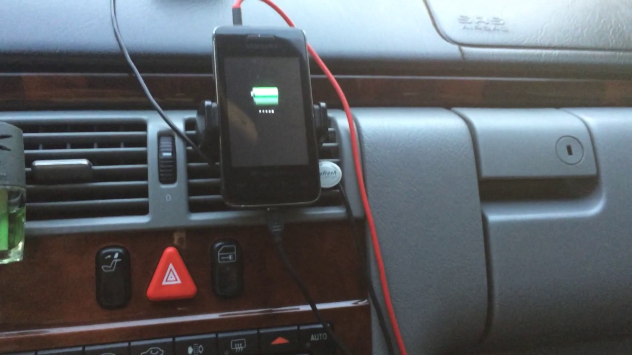 ecircuit 1.0 AMP usb car charger Review (Dollar Tree Item) YouTube