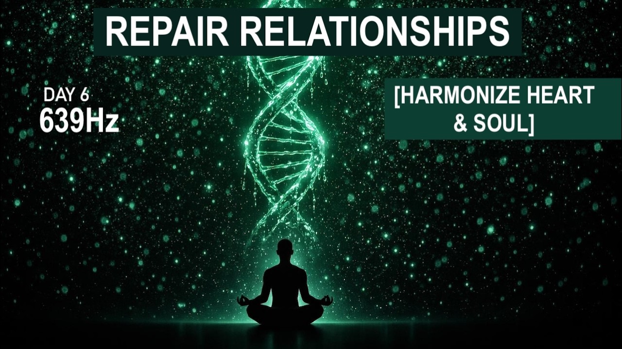 639Hz Deep Sleep Music • [REPAIR RELATIONSHIPS] • Harmonize Heart & Soul