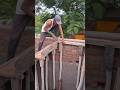 Stairs&#39; shuttering reinforcement construction techniques #shortvideo