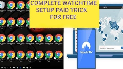 Complete 4k watchtime in 3 days / unlimited chrome setup in one click