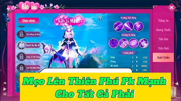 Giang Hồ Ngũ Tuyệt, Mẹo Lên Thiên Phú,Pk Mạnh, Leo Tốp Cực Nhanh